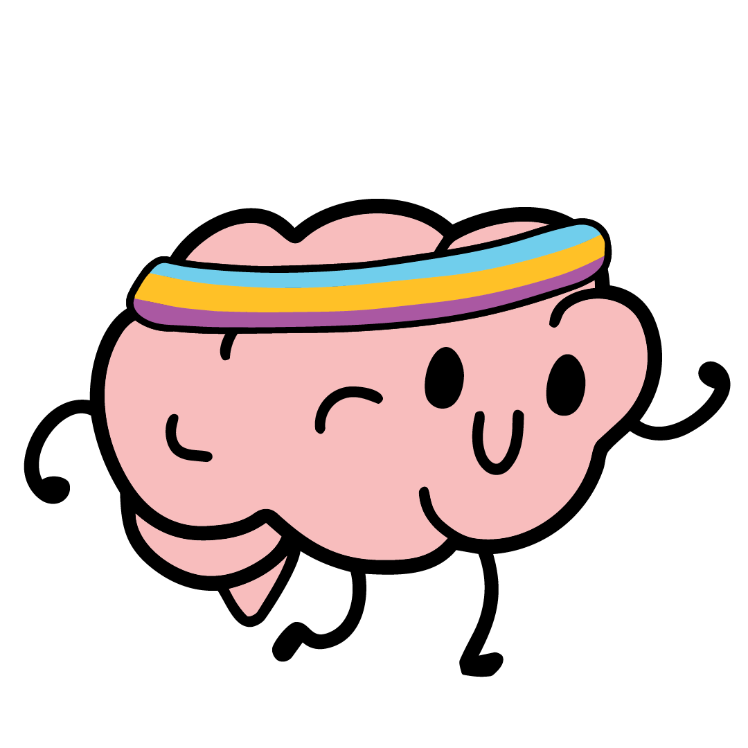 Brain cancer research illustration